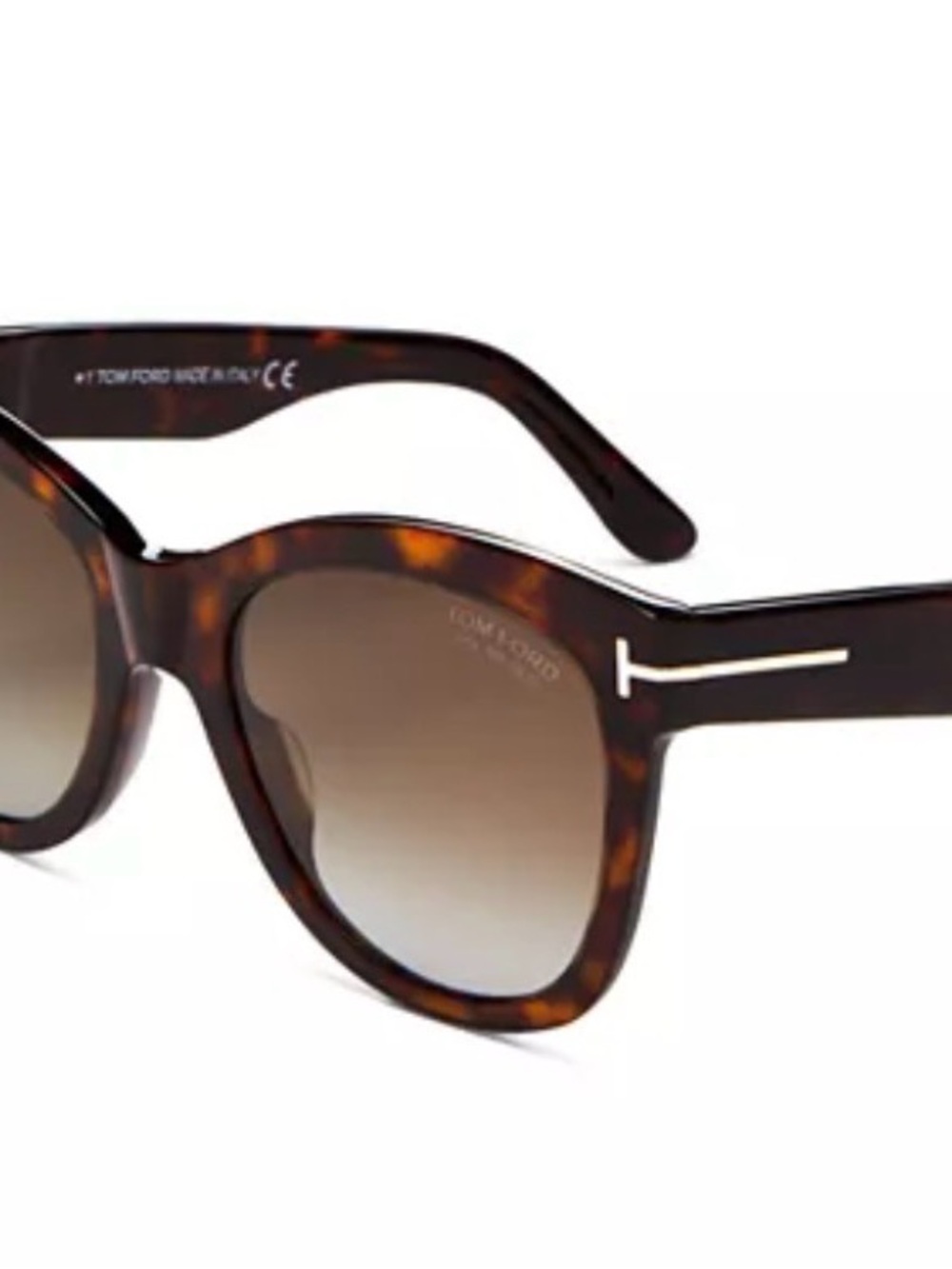 Tom Ford Wallace Cat Eye Sunglasses, 54mm polarized